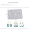 12 CAVITY LEAF JEWELLERY  MOLD/MOULD  SM0674