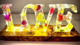 Love Frame Resin Mould | Love Silicone Epoxy Casting Mould - Silicon Moulds