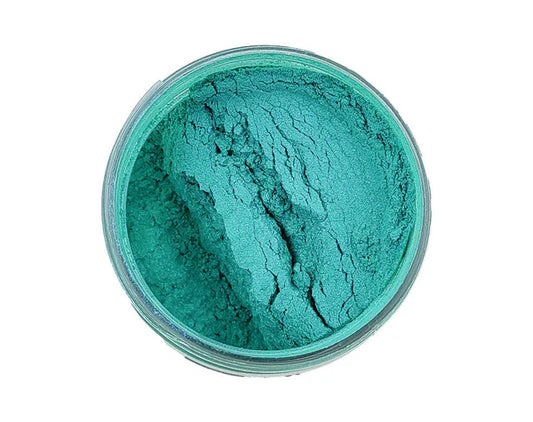 GREEN BLUE PEARL MICA POWDER 20 GRAM