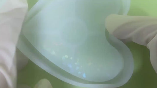 Holographic Big Round Trinklet Coaster Mould sm0340