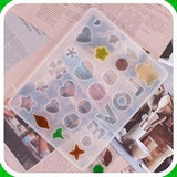 26 CAVITY (LOVE IN WORDING) KEYCHAIN & PENDANT MOULD