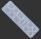 12 CAVITY RAKHI & BRACELET JEWELLERY MOULD (MOUSTACHE)