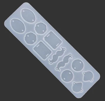 12 CAVITY RAKHI & BRACELET JEWELLERY MOULD (MOUSTACHE)