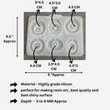 6 CAVITY EVIL EYE MOLD