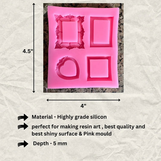4 cavity  photo  frame  mould/mold hbr3841