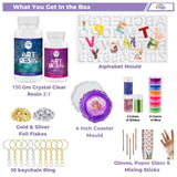 Alphabet Keychain and Coaster Making Kit – Craft Personalized Keychains & Coasters