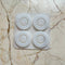 4 CAVITY ROUND EVIL EYE MOLD