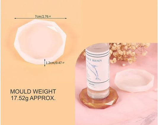3" diamond  round mould
