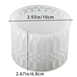 Diamond Cut Planter & Penstand Mould & STORAGE BOX  MOLD/ MOULD sm0614